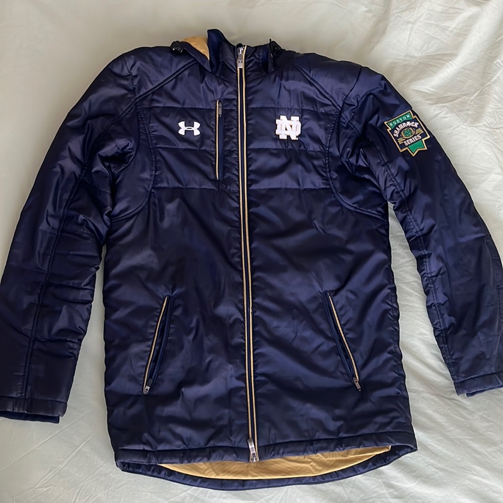 University of Notre Dame Cold Gear Hooded Jacket